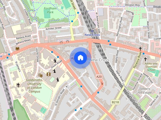Apartment for rent in London Borough of Lewisham, New Cross