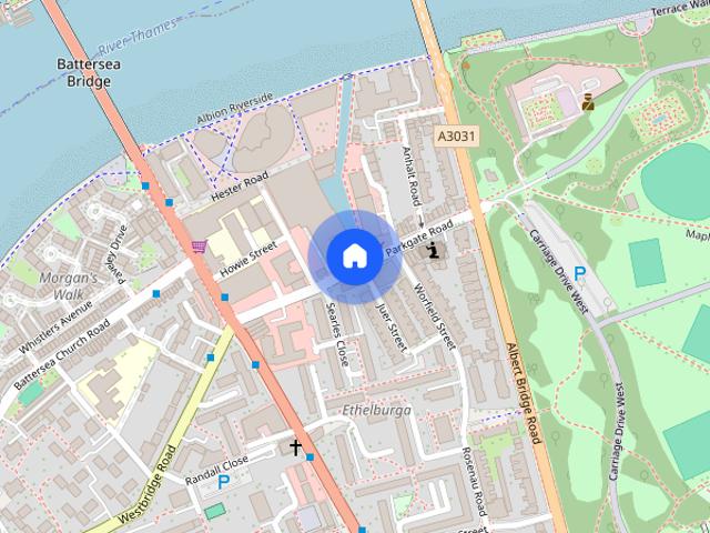 Apartment for rent in Battersea, Greater London