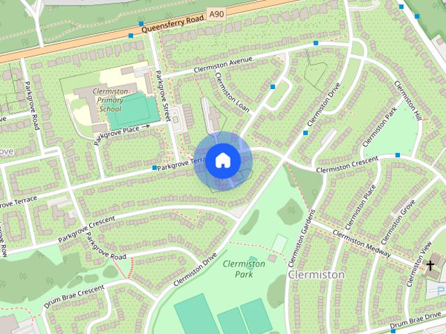 House for rent in Clermiston, Scotland