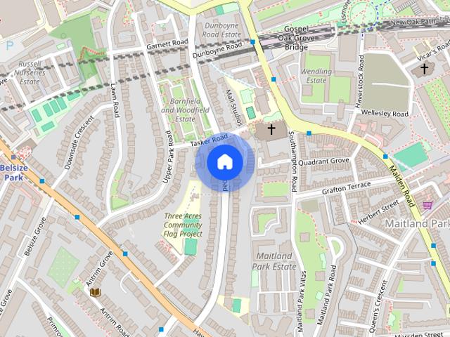 Apartment for rent in Gospel Oak, Gospel Oak