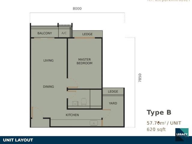 Serviced Residence for sale in Kinabalu, Sabah