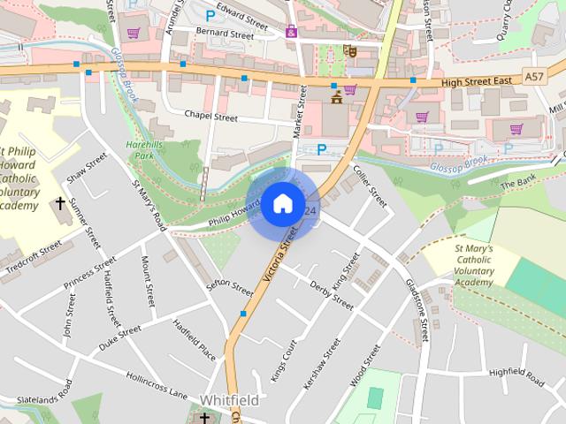 Apartment for rent in Whitfield, Charlesworth