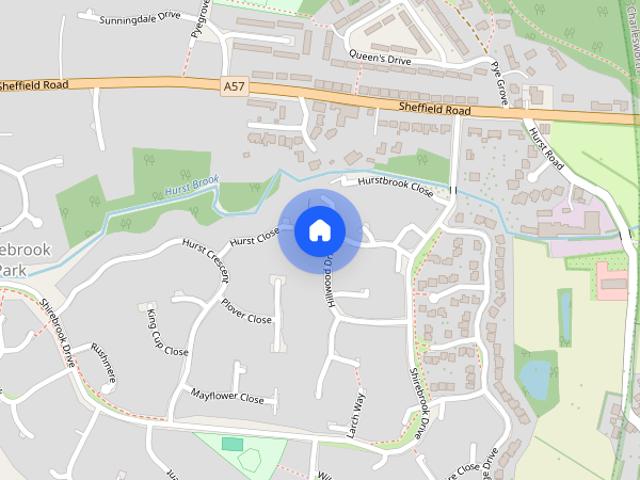 Apartment for rent in Shirebrook Park, Charlesworth
