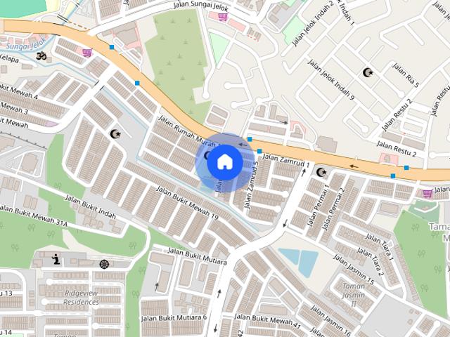 Apartment for rent in Taman Zamrud, Majlis Perbandaran Kajang
