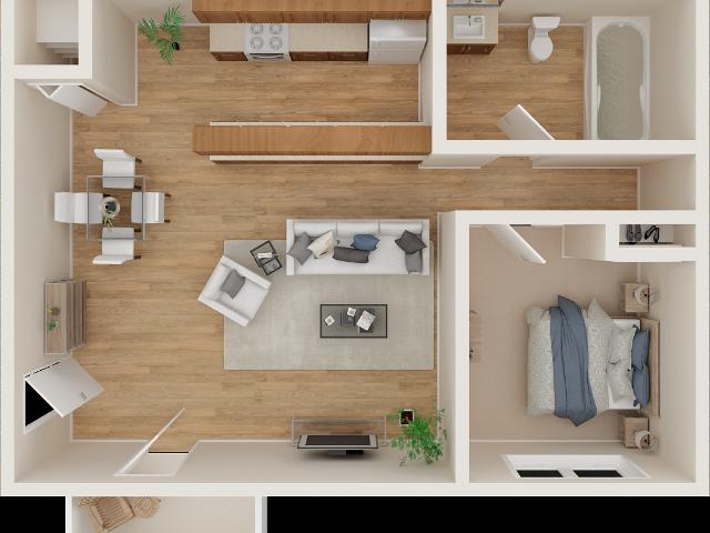 Apartment for rent in Stockton