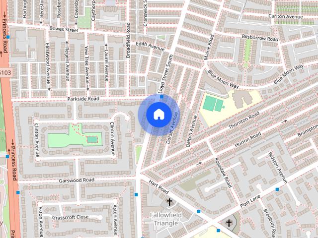 Apartment for rent in Fallowfield Triangle, Manchester