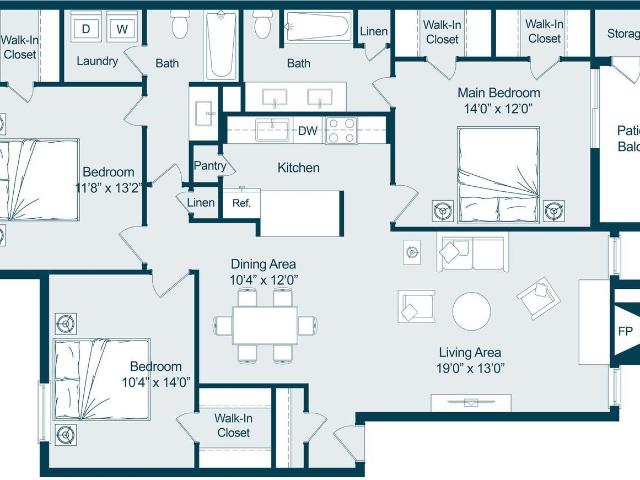 Apartment for rent in Arlington, Tarrant County