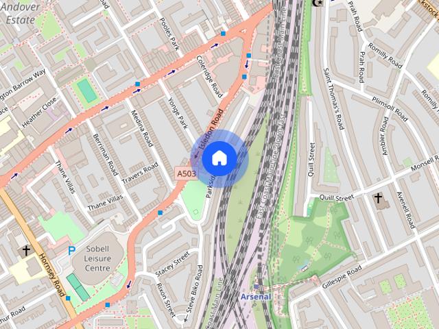 Apartment for rent in Finsbury Park, Greater London