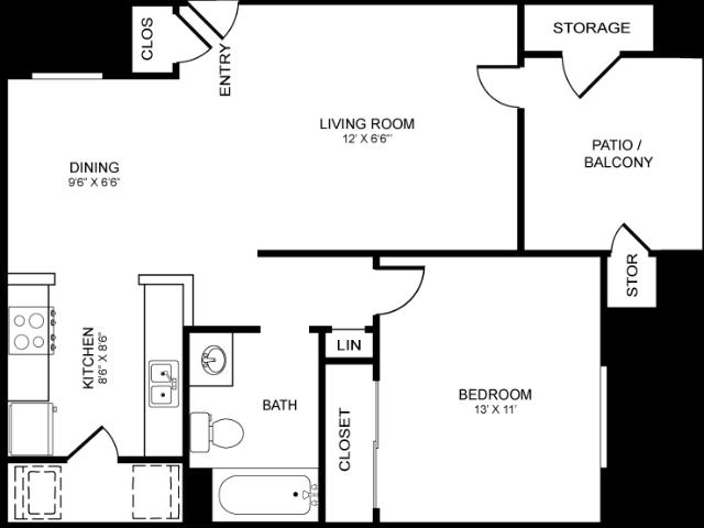 Apartment for rent in San Jose, California