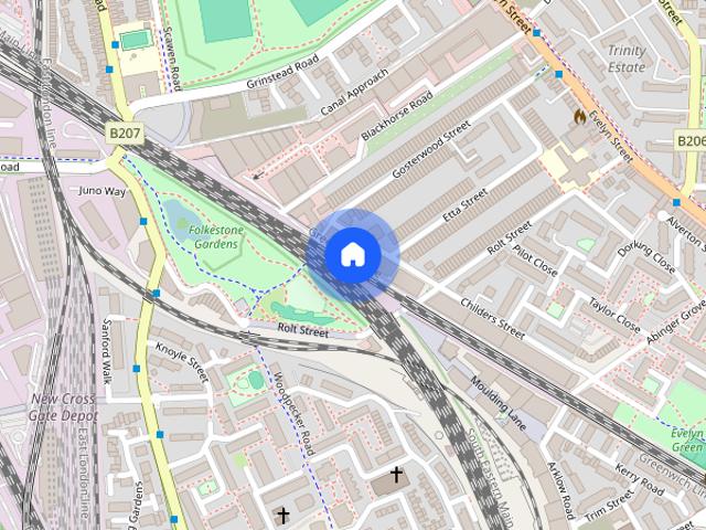 Apartment for rent in London Borough of Lewisham, New Cross