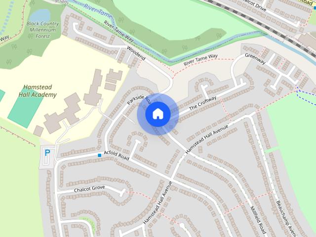 House for rent in Hamstead, West Midlands