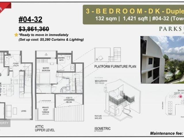 Apartment for sale in Ulu Pandan