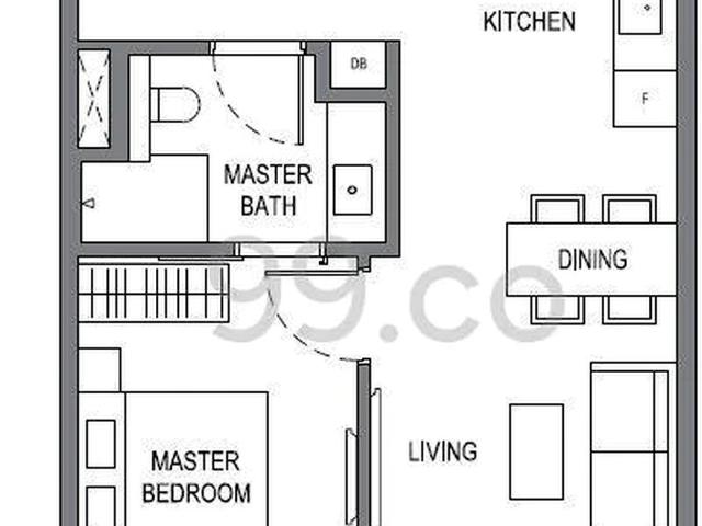 Apartment for rent in Bukit Timah, 23 North West