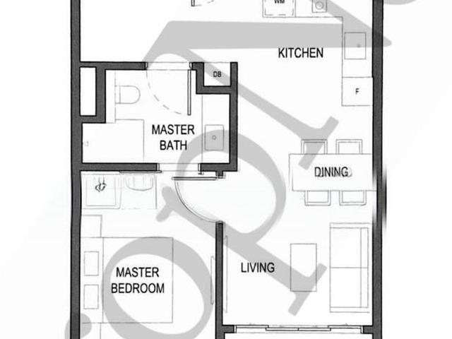 Apartment for sale in Ulu Pandan