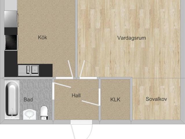 Lägenhet hyra i Hallsberg, Örebro