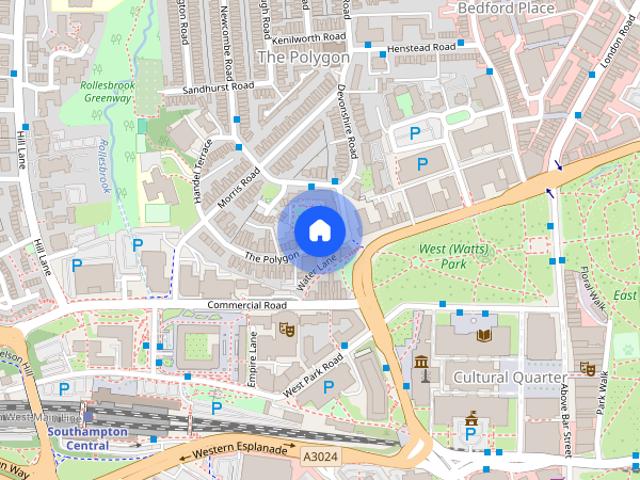 Apartment for rent in Cultural Quarter, Southampton