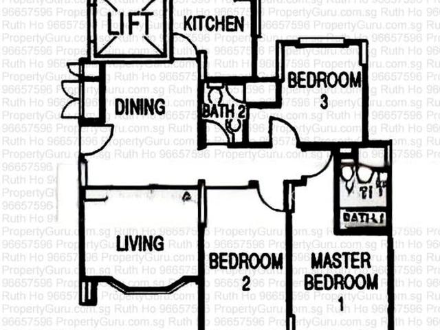 Apartment for sale in Bukit Batok, 05 South West