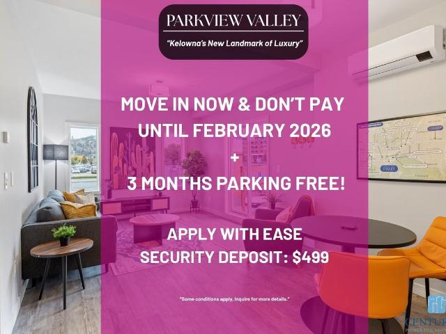 Apartment for rent in Kelowna, British Columbia