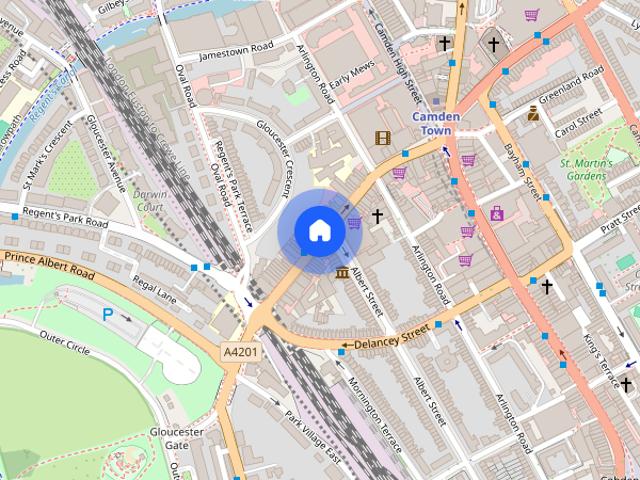 Apartment for rent in Chalk Farm, Greater London