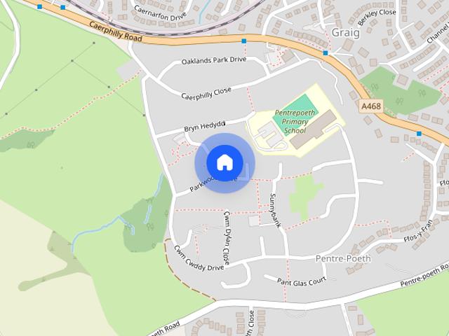 House for rent in Bassaleg, Wales