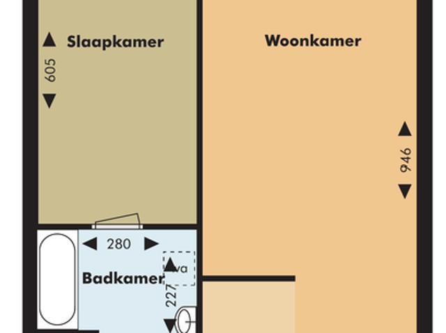 Appartement te huur in Leiden, Merenwijk