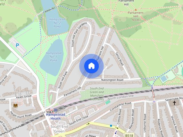 Apartment for rent in Belsize Park, Greater London