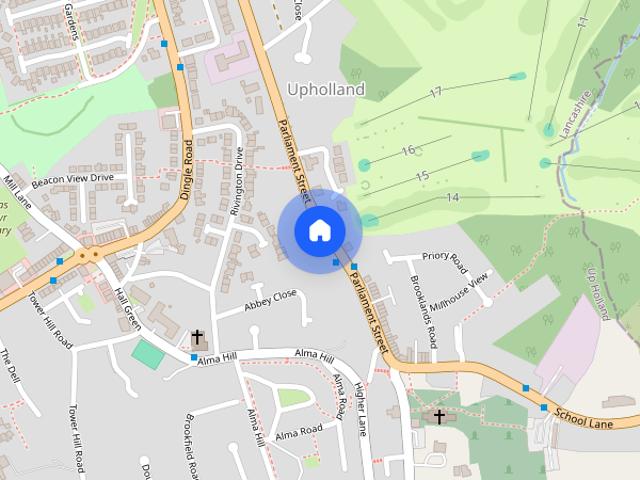 House for rent in Upholland, West Lancashire