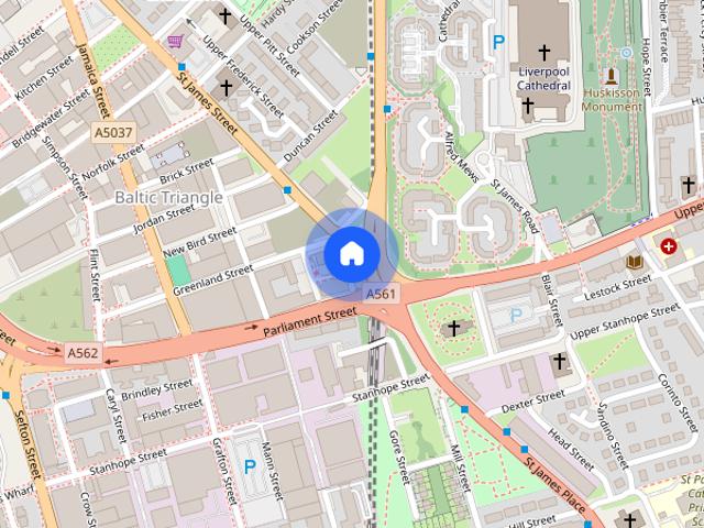Apartment for rent in Baltic Triangle, Liverpool