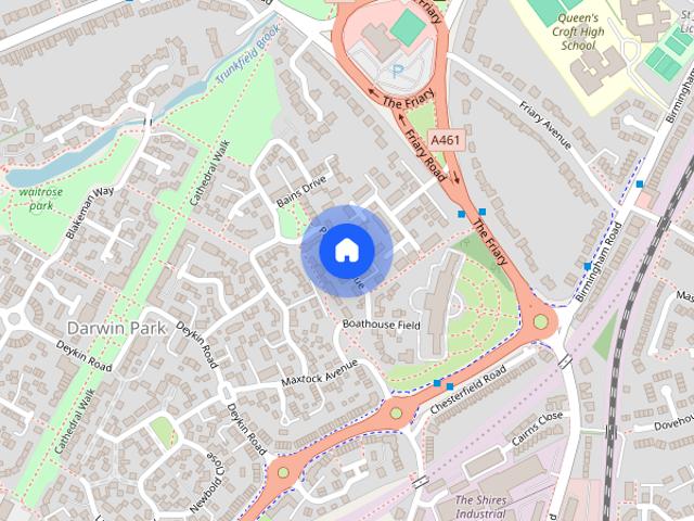 House for rent in Lichfield, Boley Park