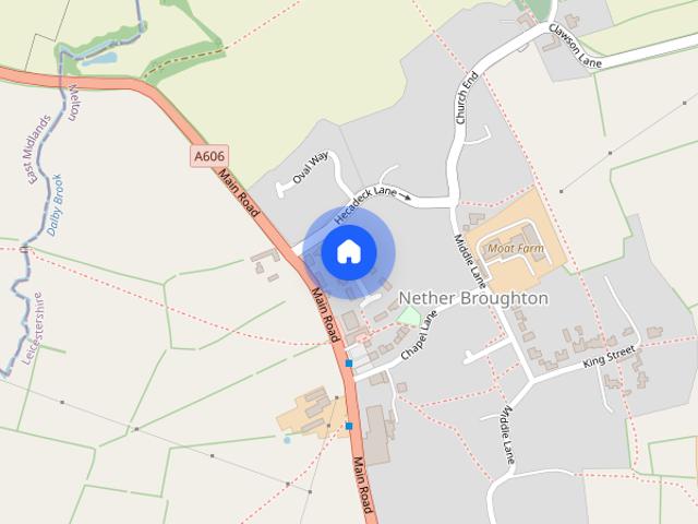 House for rent in Broughton and Old Dalby, Brentingby