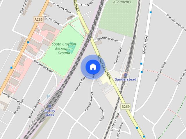 Apartment for rent in London Borough of Croydon, Purley