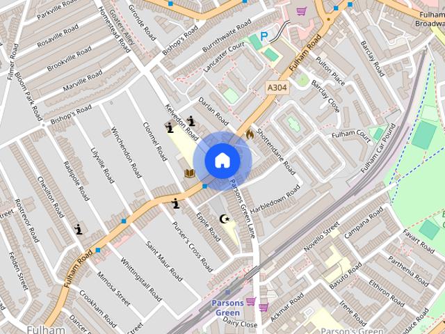 House for rent in Parson's Green, Greater London