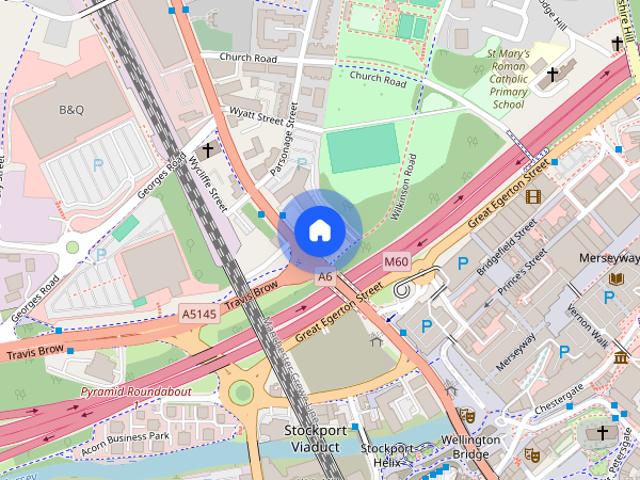 Apartment for rent in Edgeley, Greater Manchester