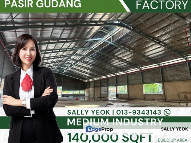 Warehouse for rent in Pasir Gudang, Johor