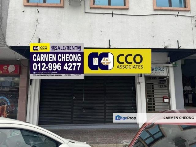Shop for rent in Majlis Bandaraya Ipoh, Kinta