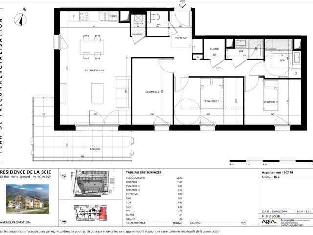Appartement vente à Bonneville, Passy