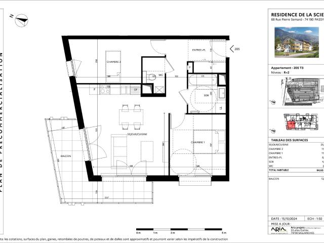 Appartement vente à Bonneville, Passy