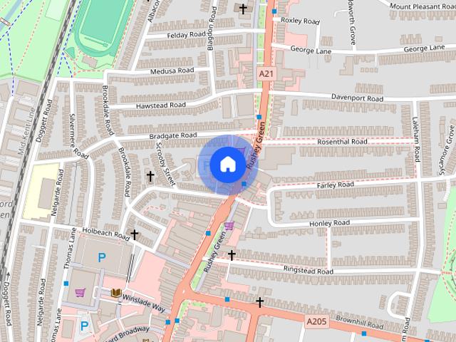 Apartment for rent in London Borough of Lewisham, Ladywell