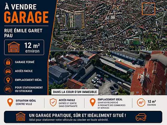 Garage vente à Pau