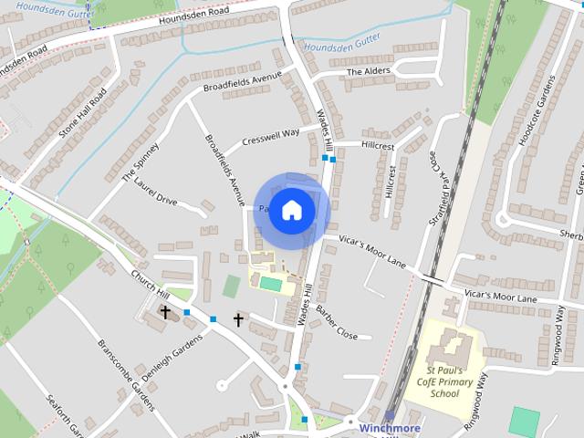 House for rent in Winchmore Hill, Greater London