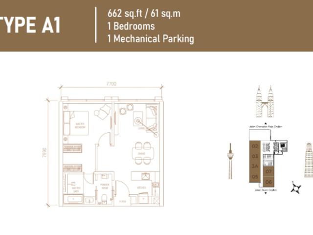 Apartment for rent in Country Heights Damansara, Kuala Lumpur