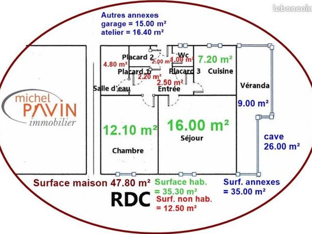 Maison vente à Saint-Amand-Montrond, La Guerche-sur-l'aubois
