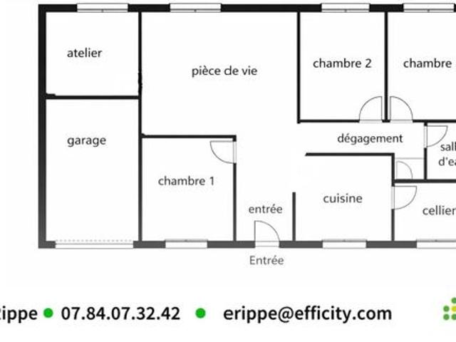 Maison vente à Saint-Genis-d'Hiersac, Charente