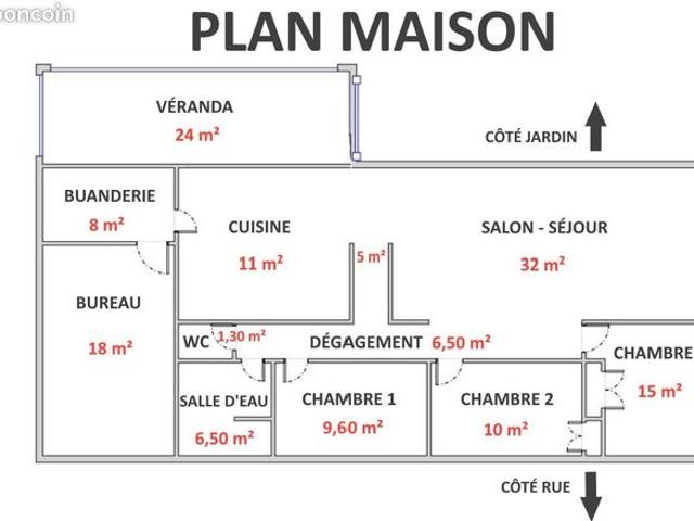 Maison vente à Saintes, La Vallée