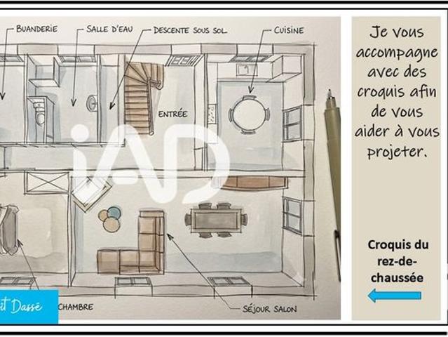 Maison vente à Mayenne, Villaines-la-juhel