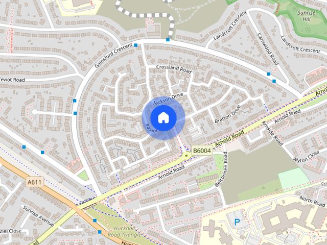 Apartment for rent in Bulwell, City of Nottingham