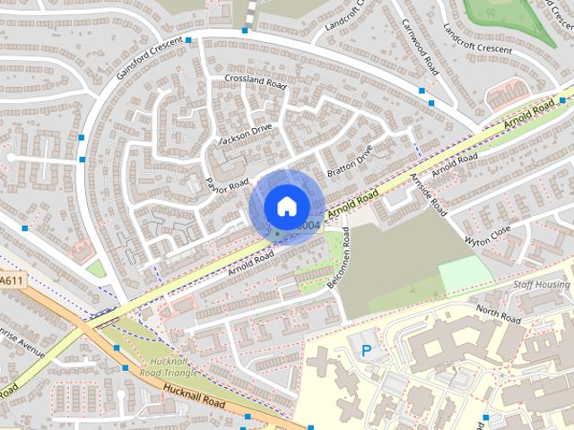 Apartment for rent in Bulwell, City of Nottingham