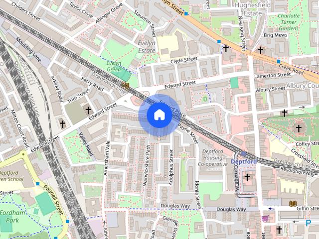 House for rent in London Borough of Lewisham, New Cross