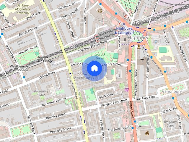 Apartment for rent in Canonbury, Greater London