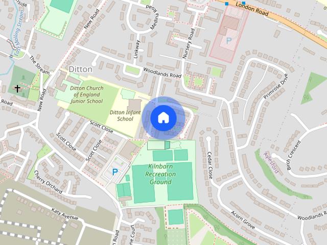 House for rent in Ditton, Tonbridge and Malling